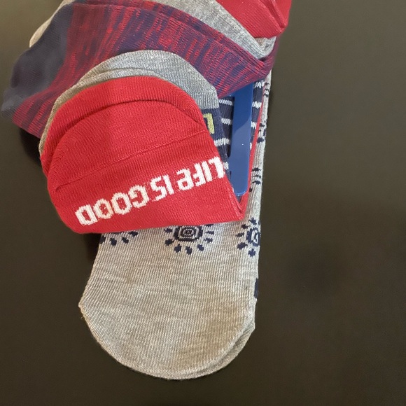 LIFE IS GOOD NWT Unisex 6 pack low cut socks. SiE 6-12.5 lightweight breathable - Picture 8 of 15